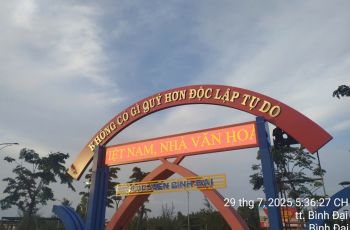 Lắp Đặt Màn Hình LED Công Viên Huyện Bình Đại - Bến Tre