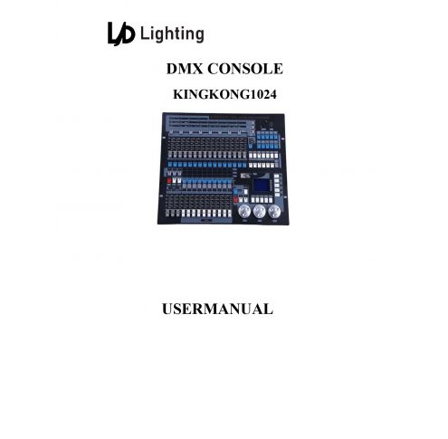 BÀN ĐIỀU KHIỂN ÁNH SÁNG KING KONG 1024