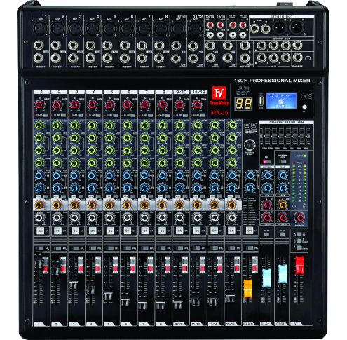 BỘ TRỘN ÂM THANH 12 KÊNH True Voice MX-16