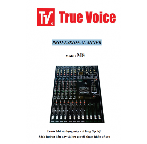 PROFESSIONAL MIXER M8